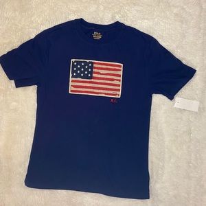 NWT Boys Polo Ralph Lauren Flag T